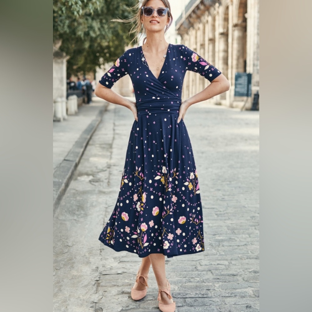 Boden Kassidy jersey dress, size 12R EUC!